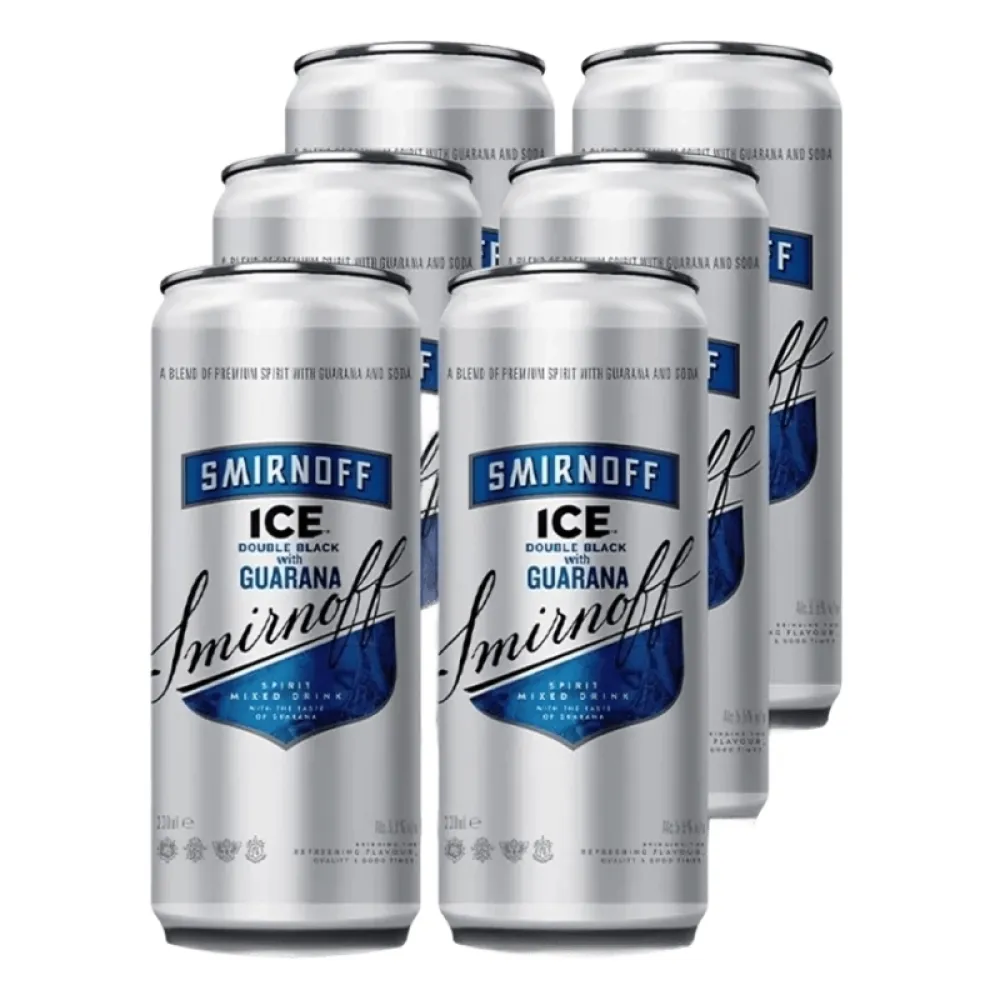 Smirnoff Ice Guarana 330ml (6-Pack Can)