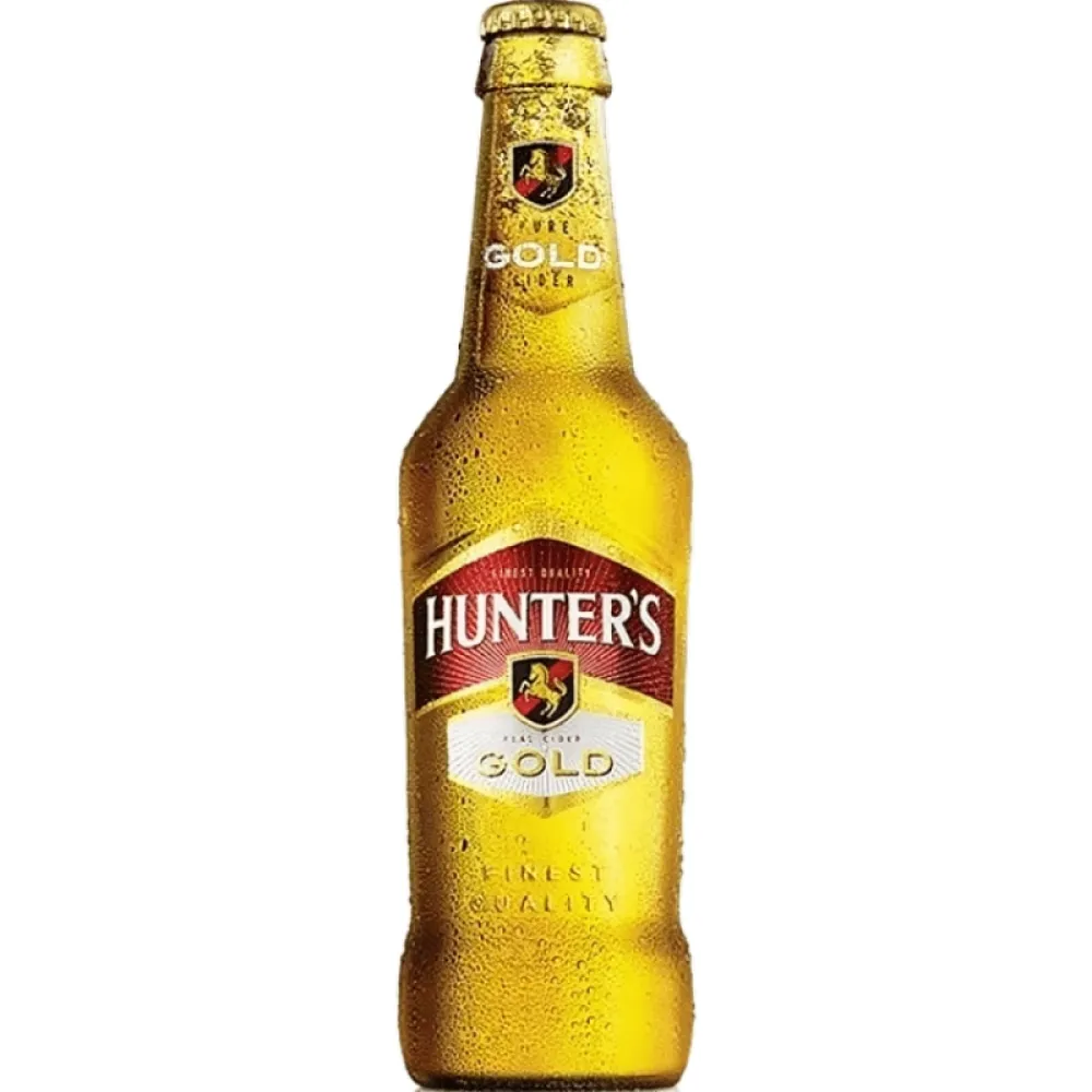 Hunter's Gold Cider 330ml (Bottle)