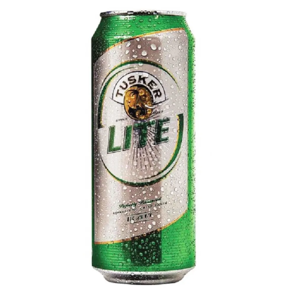 Tusker Lite Lager 500ml (Can)