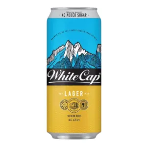 White Cap Lager 500ml (Can)